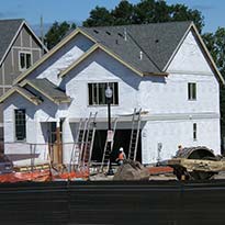 Residential home under construction